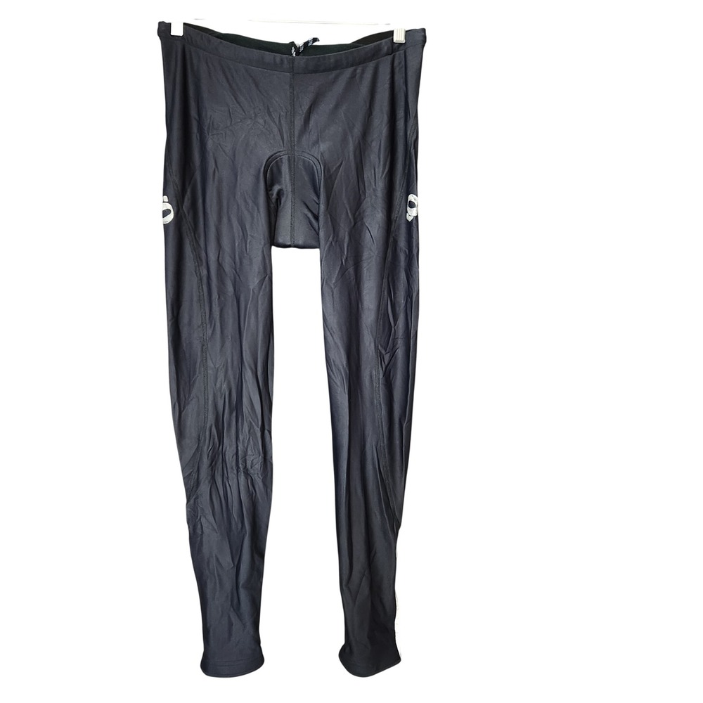 Pearl Izumi Women XL ThermaFleece Cycling Leggings Padded Chamois Reflective